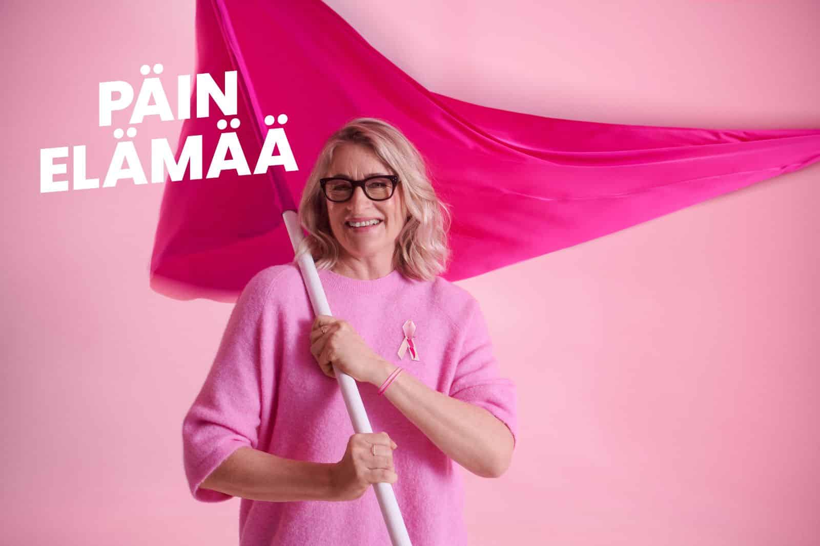 Katja Ståhl roosa nauha suunnittelija 2025